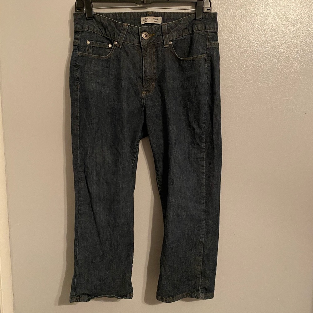Riders size 8 denim capris